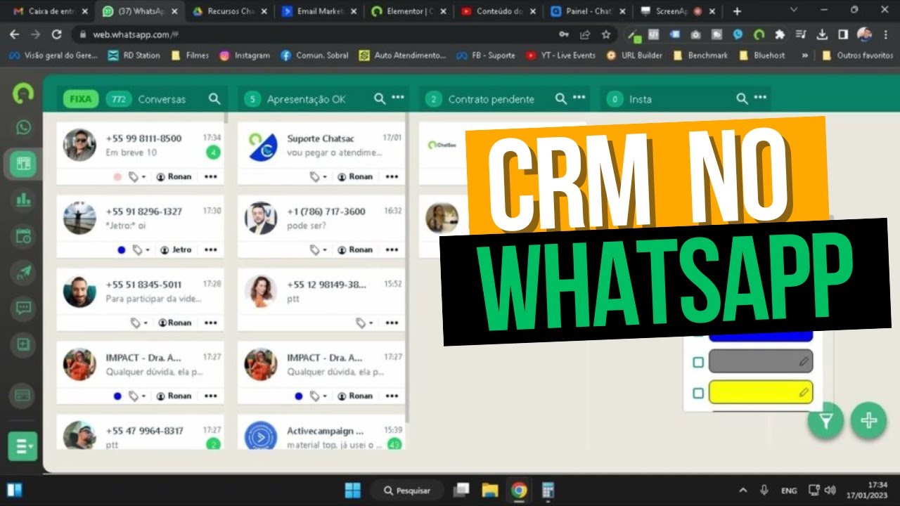 CRM DIRETO EM SEU WHATSAPP - VENDA 10X MAIS COM ESSA FERRAMENTA I  CONFIGURAÇÃO SIMPLES