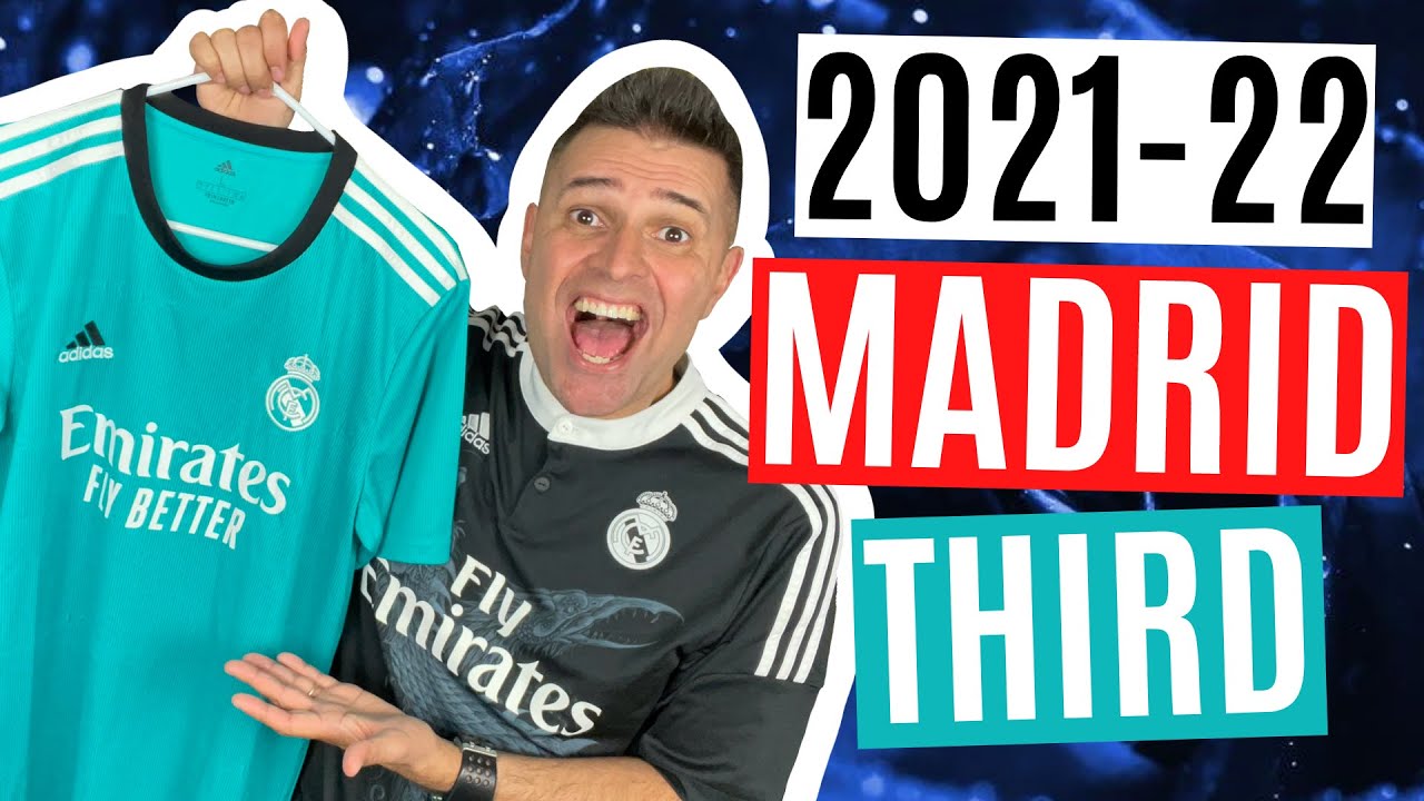 Watch video 🧭 KM 0 SHIRT 🔥 Adidas AeroReady 2021-22 Real Madrid Third Jersey Review + Unboxing Now 🧭 KM 0 SHIRT 🔥 Adidas AeroReady 2021-22 Real Madrid Third Jersey Review + Unboxing