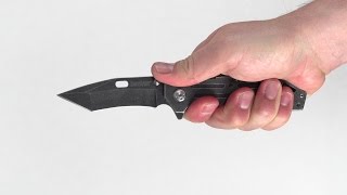 Нож складной KERSHAW 1302BW Lifter, сталь 4Cr14, рукоять нержавеющая сталь, коричневый