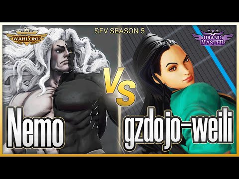 [SFV] Nemo Gill vs gzdojo-weili Laura