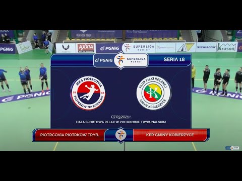 18. seria MKS Piotrcovia Piotrków Trybunalski - KPR Gminy Kobierzyce [skrót]