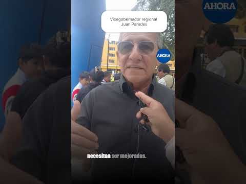 Juan Paredes reconoce brecha en infraestructura educativa en la región 🏫