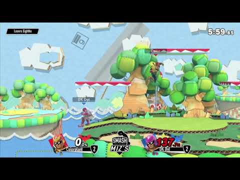 Smash @ Miz's WiFi 21 - Colourplant (Captain Falcon) vs. DK Dyl (Captain Falcon, DK) Losers Eighths