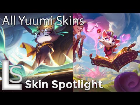 ALL YUUMI SKINS - Skin Spotlight - League of Legends