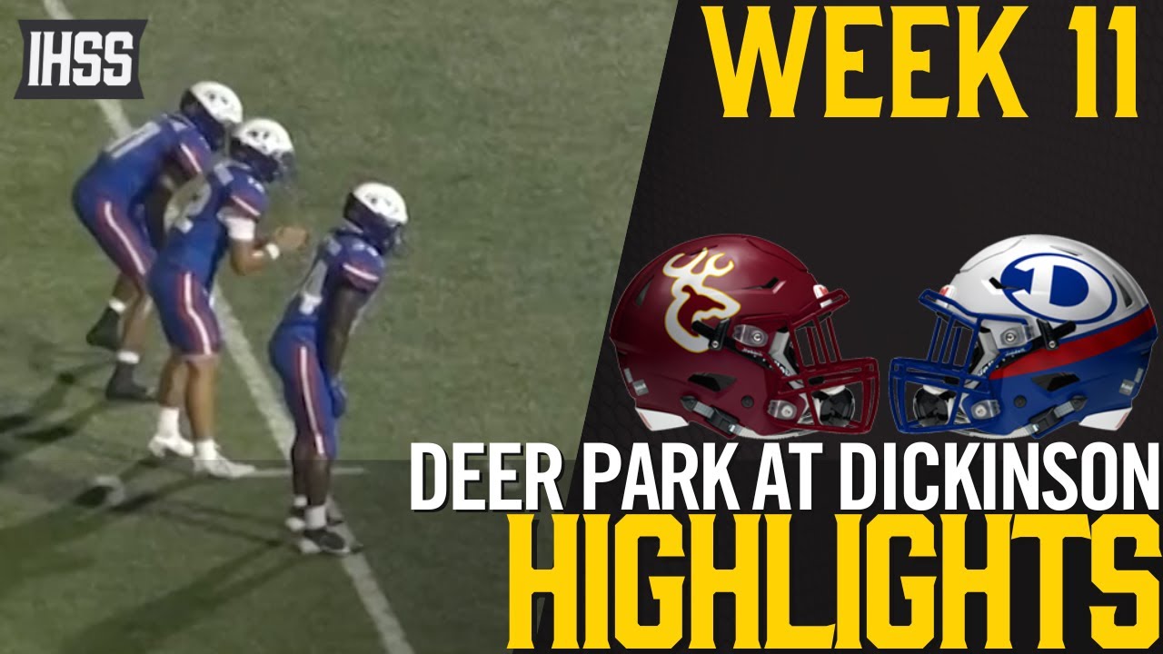 Dickinson Dominates Deer Park: Playoff Implications - Full Game Highlights