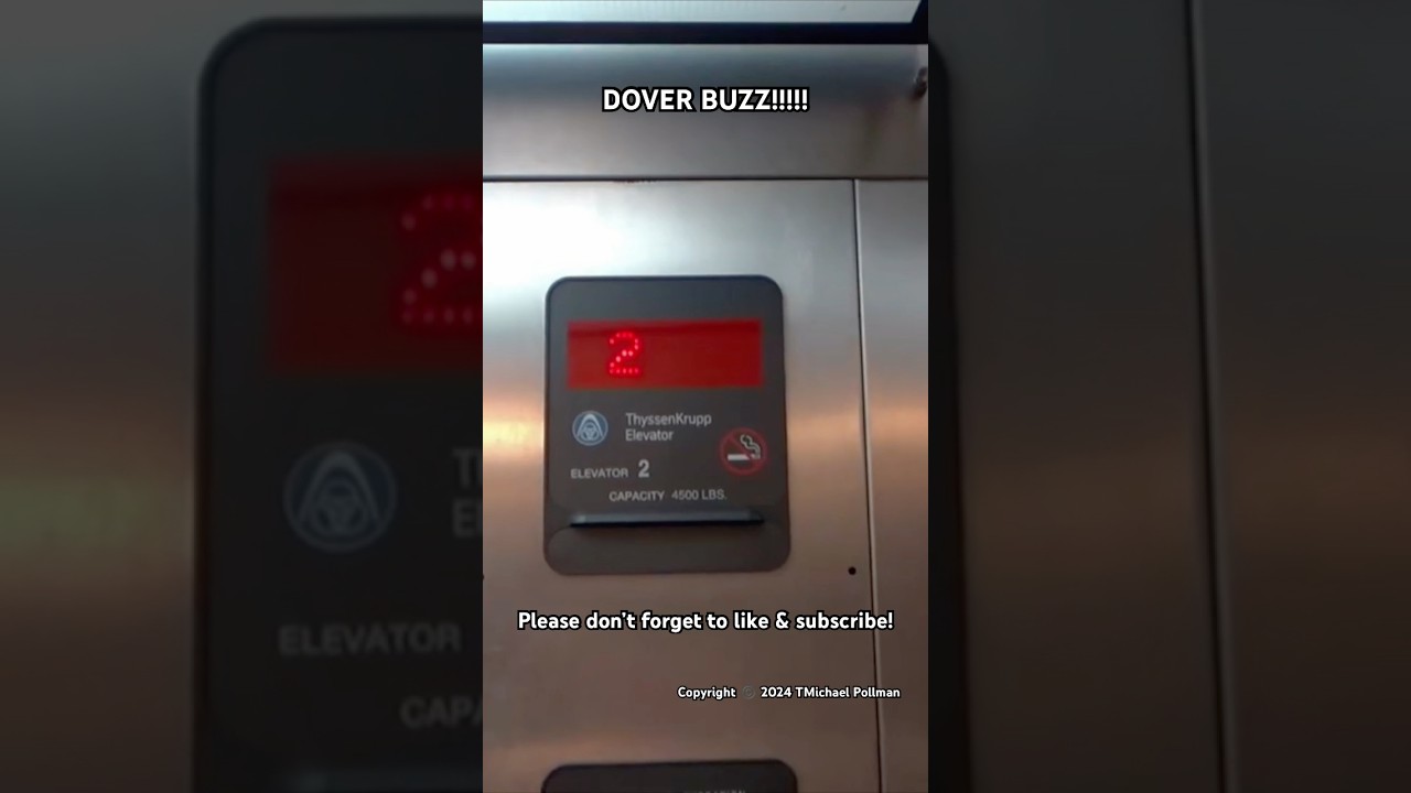 #Annoying #DoverBuzz #ThyssenKrupp #TKE #TKElevator #DoverElevator #elevator #elevaTOURS #shorts
