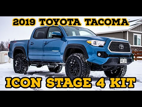 2019 Toyota Tacoma TRD w/ Icon Vehicle Dynamics Stage 4
