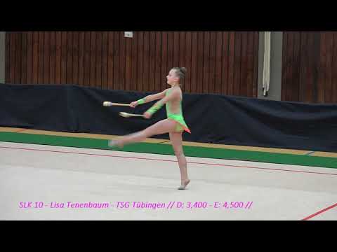 SLK 10 - Lisa Tenenbaum - Keulen - TSG Tübingen - Talentsichtung Schülerinnen RSG 2019 Einzel