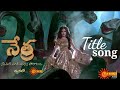 Nethra Telugu Serial Title Song Gemini Tv Original NJ Entertainment ️