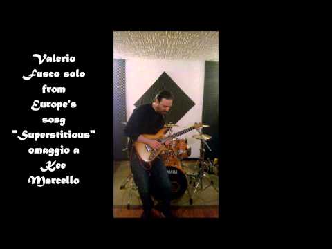 Valerio Fusco solo from Europe's song "Superstitious" - tribute to Kee Marcello