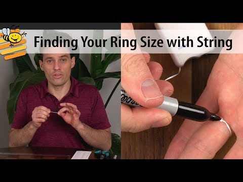 How to Find Your Ring Size at Home Using String or Floss - LDS Honey