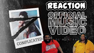 Complicated (Official Music Video) - De'Montrae | REACTION!!!