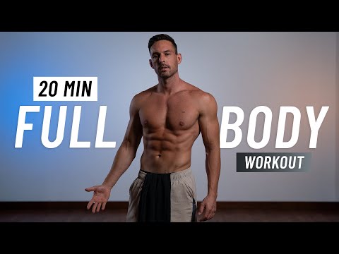 20 Min Full Body Workout (No Equipment, No Repeats)