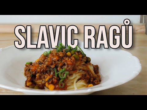 SLAVIC RAGŮ SPAGHETTI