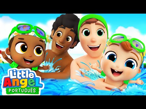 Capa de A Aula de Natação do Joãozinho! | Canal do Joãozinho - Little Angel Português