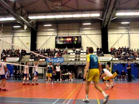 Samenvatting: AB Groningen/Lycurgus - Landstede Volleybal