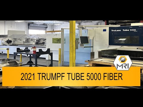 2021 TRUMPF TUBE 5000 FIBER LASERS | Machinery Resources International (1)