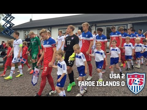 U-18 MNT vs. Faroe Islands: Highlights - August 4, 2015