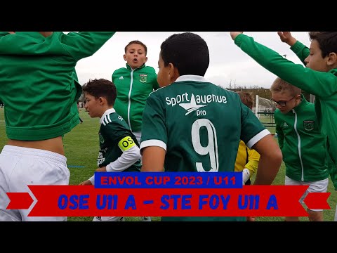 2023-10-29 // OSE U11 A - STE FOY LES LYON U11 A (Envol Cup Tournoi National) Huitième de Finale