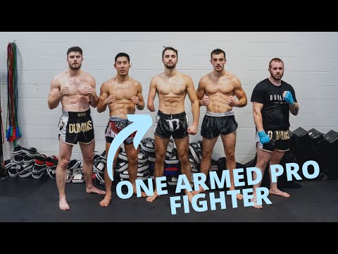 Sparring 1 ARMED Pro Muay Thai Fighter Jake Lee