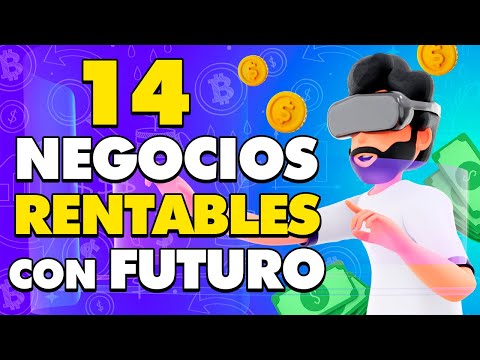 14 Negocios Rentables con FUTURO 💸 Los Negocios del Futuro
