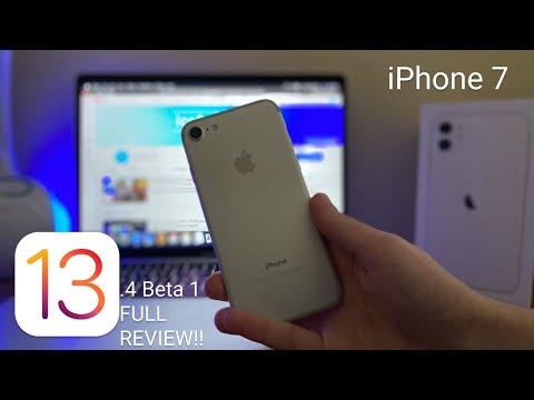 iPhone 7 On iOS 13.4 Developer Beta 1 FULL REVIEW!!! || Should You Update?