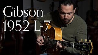Video thumbnail for 1952 Gibson L-7, Natural | Carl Miner by Carter Vintage Backstage