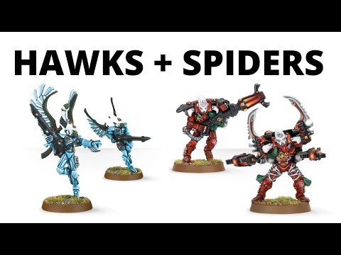 Swooping Hawks and Warp Spiders Datasheets Leaked - Aeldari Codex Unit Reviews