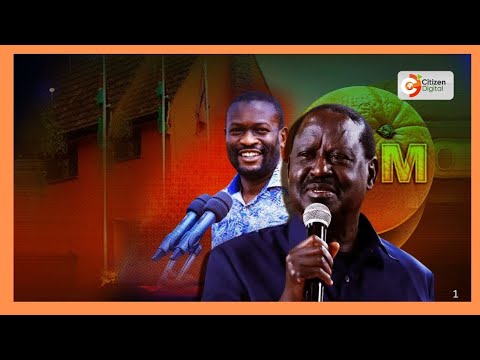 Kinara wa ODM Raila Odinga atetea matamshi ya katibu mkuu wa ODM Edwin Sifuna