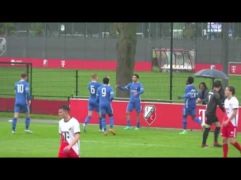 FC UTRECHT O18-AZ O18 (EREDIVISIE, samenvatting)