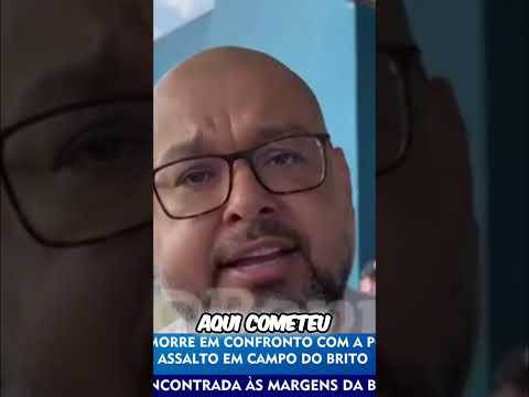 Criminoso Morto em Confronto Após Assalto em Campo do Brito #shorts