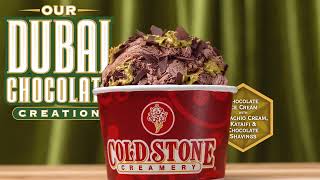 Cold Stone Creamery Dubai Chocolate Creation™ with Pistachio Cream & Crispy Kataifi (2026)