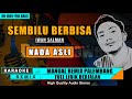 SEMBILU BERBISA - Iwan Salman || KARAOKE REMIX PALEMBANG