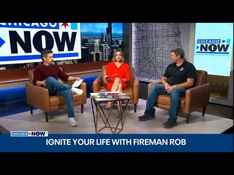 Fireman Rob on Chicago Now (Fox 32 Chicago)