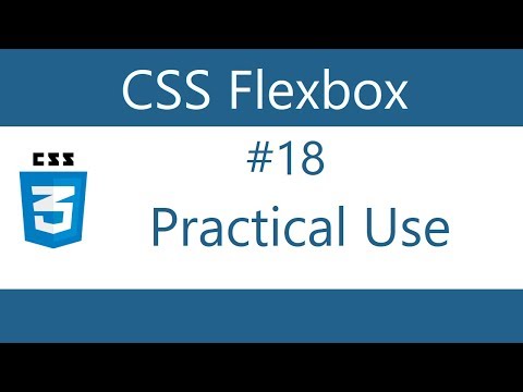 Flexbox Tutorial 18 Practical use cases