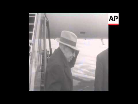 SYND 6 4 71 LIBRARY FOOTAGE OF SOVIET COMPOSER IGOR STRAVINSKY WHO DIED IN NEW YORK