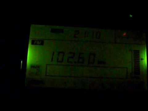 [THA 2012-23] FM-DX 20.03.2012 - AIR FM Rainbow, New﻿ Delhi 102,6 MHz in airplane above N-India