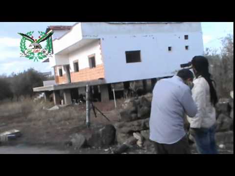 استهداف مقرات النظام في اللواء 15 في ريف درعا بقذائف الهاون من قبل لواء أحرار إنخل