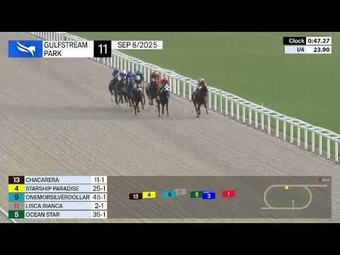 Gulfstream Park Race 11 - September 6, 2025