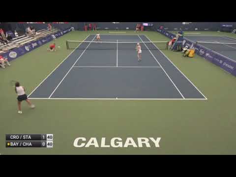 KAYLA CROSS/MARINA STAKUSIC V MICHAELA BAYERLOVA/HANNA CHANG - W60 CALGARY