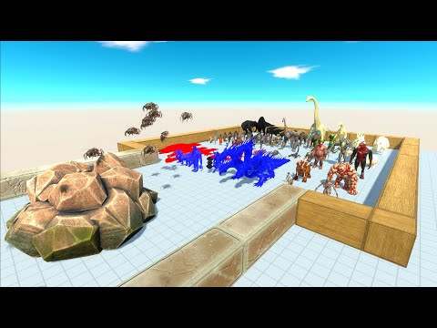 ESCAPE DANGEROUS SWARM BUG - Animal Revolt Battle Simulator