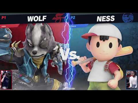 CA 95 - Cocomaster243 (Ness) Vs. Boodabam (Wolf) - Winners Semis - SSBU