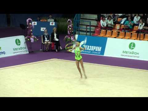 Rustemova Amina, hoop, художественная гимнастика