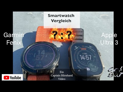 Smartwatch comparison: Garmin Fenix ​​X vs. Apple Watch Ultra 3