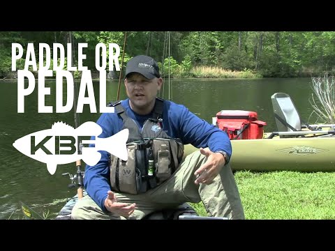Kayak Fishing - Paddle or Pedal