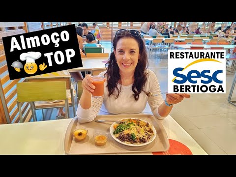 RESTAURANTE DO SESC BERTIOGA - Todo reformado e ampliado!