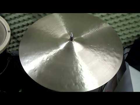 18 Rustico NP Crash/Ride, 1463g - Handcrafted cymbals by Craig Lauritsen