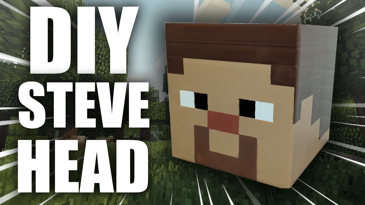 How To Make a Minecraft Head! *UNDER $10*