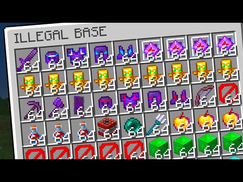 I Built Minecraft's Most Illegal Base...