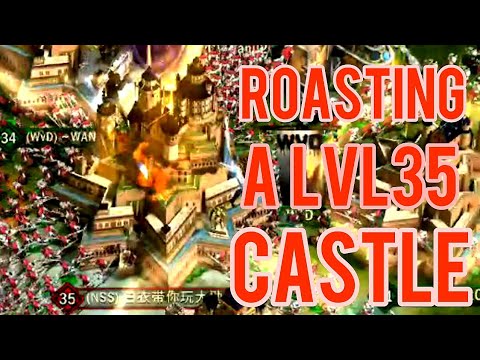 War and Order "Roasting a LvL35 castle"
